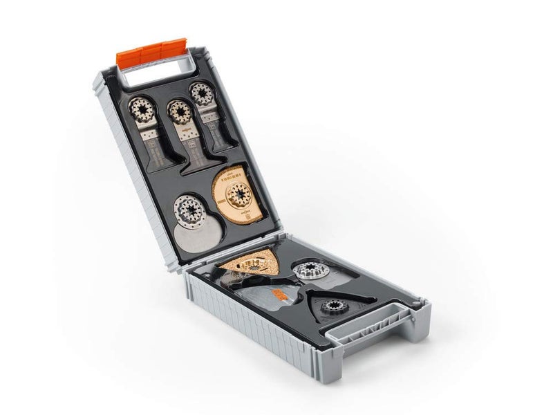Fein Best of Starlock Renovation Set - 26-Piece Kit for Cutting, Sanding and Scraping Tasks in Wood, Metal and Other Materials, Compatible with Multi-Tools - 35222967060 - Image 4